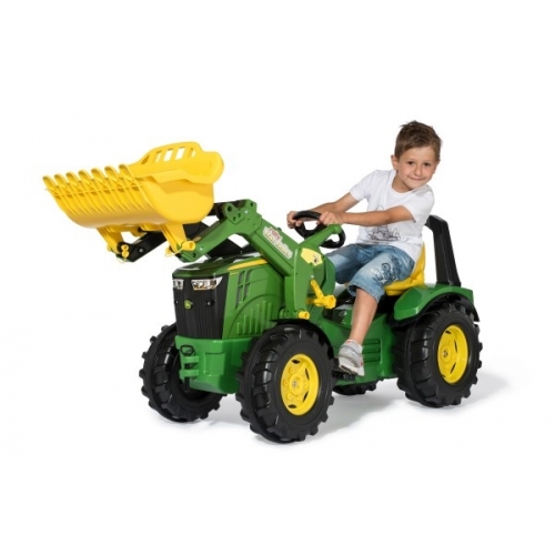 Trator Infantil com Assento Ajustável e Volante Funcional John Deere para  Crianças de 18 a 36 meses, Verde - Dular