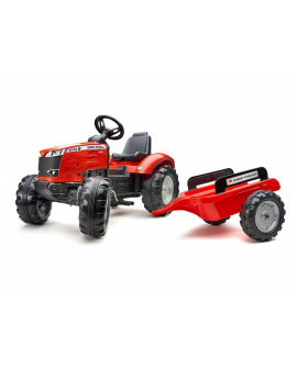 Trator-a-pedais-Massey-Ferguson-8740S-con-reboque-4010AB-Falk-agridiver