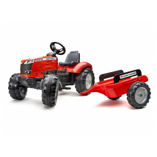 Trator-a-pedais-Massey-Ferguson-8740S-con-reboque-4010AB-Falk-agridiver