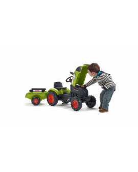 Trator-a-pedais-Claas-Arion-410-com-reboque-2041C-Falk-Agridiver