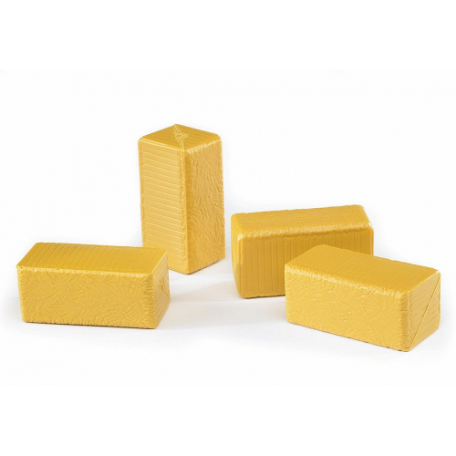 Pack de 4 pacas de heno rectangulares