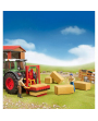 Pack de 4 pacas de heno rectangulares