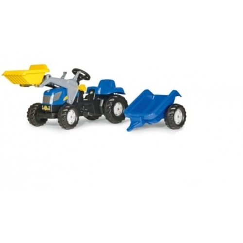 Trator-a-pedais-New-Holland-T7040-pa-remolque-rollykid-023929-rollytoys-agridiver