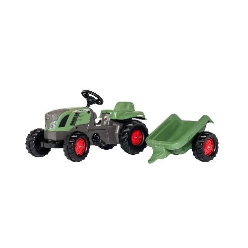 Trator-pedais-Fendt-516-Vario-reboque-rollykid-rollytoy-Agridiver